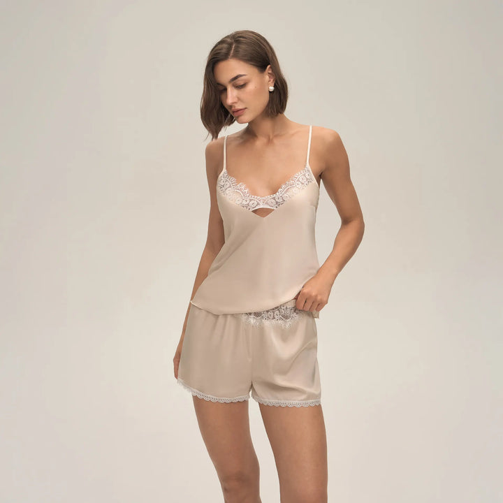 Womens Suspender Shorts Casual Comfortable Loungewear Set