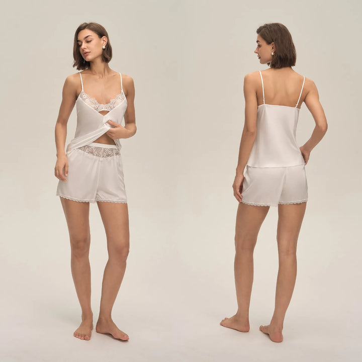 Womens Suspender Shorts Casual Comfortable Loungewear Set